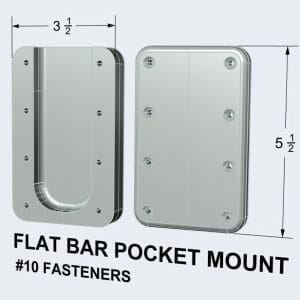 Vertical Surface Mount Pocket Only
