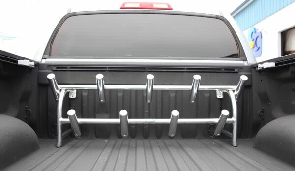 11 Removable Rod Holder Rack for Truck Bed