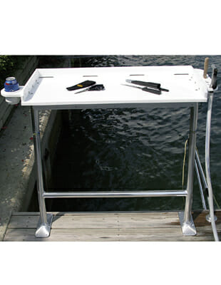 Fish Cleaning Table & Bait Stations For Boat Docks
