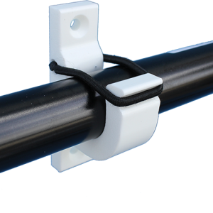 DELUXE GAFF HOLDER, ROD & HOSE NOZZLE CLIP